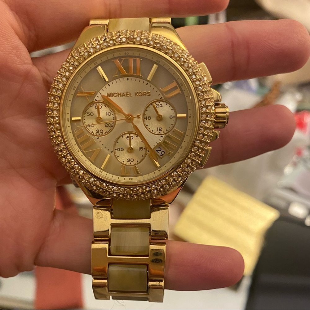Michael Kors gold watch women